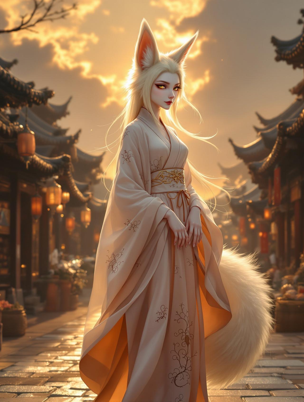 无广告短剧网 - 狐仙人间行，东方奇幻，修炼千年的白狐化作人形来到人间，在凡尘俗世中体验人间百态，啼笑皆非中感悟真情可贵。